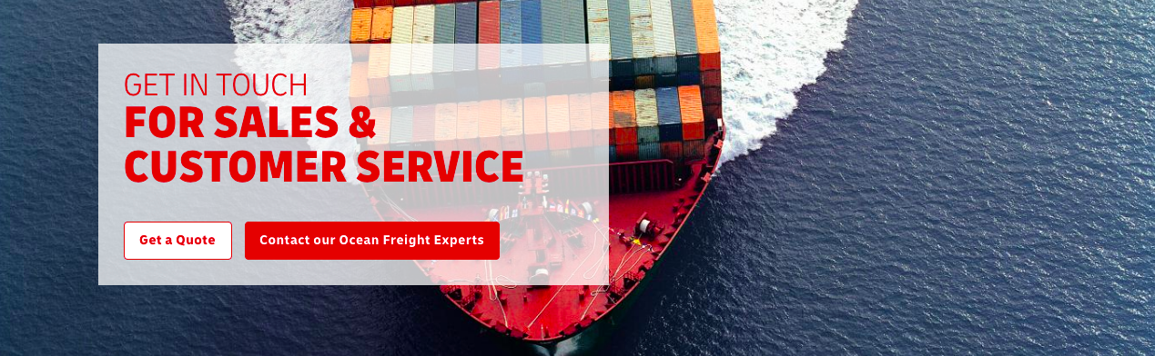 ocean freight contacts